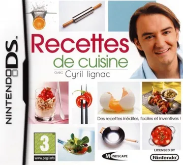 Recettes de Cuisine avec Cyril Lignac (France) box cover front